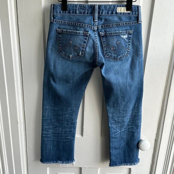 AG Adriano Goldschmied The Tomboy Relaxed Straight Crop Jeans - Picture 8 of 10